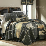 Full/Queen Quilt - Moonlit Bear