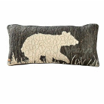 Decorative Rectangular Pillow - Moonlit Bear