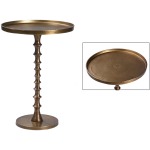 BRADFORD SIDETABLE BRASS
