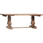 LAUREN DININGTABLE WITH EXT-LUCCA FINISH
