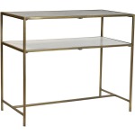 Higgins Console - Brass Finish