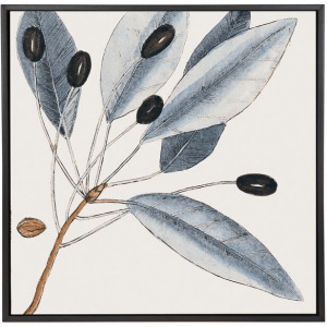 Vintage Blue Botanical III
