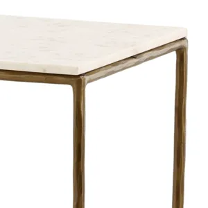 Perugia Console Table Antique Brass