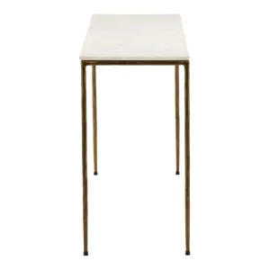 Perugia Console Table Antique Brass