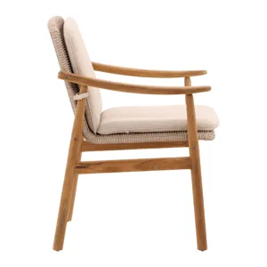 Wembley Outdoor Dining Chair Set Of 2 Beige