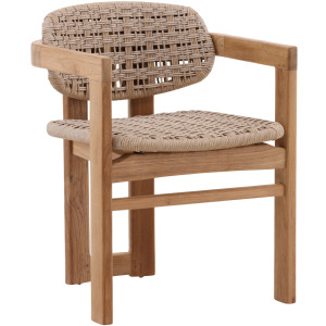 Jovita Outdoor Dining Chair Beige