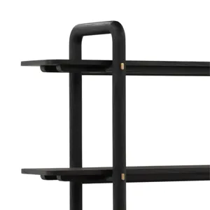 Orwell Bookcase Black