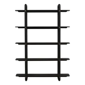Orwell Bookcase Black
