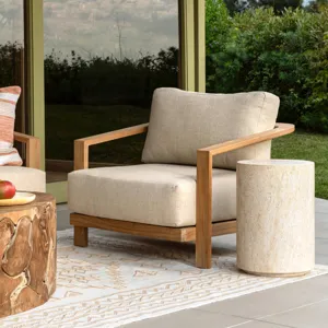 Sol Outdoor End Table Natural