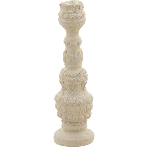 Gethin Outdoor Candle Holder White Small