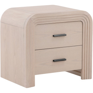 Portland Nightstand Bleach Natural