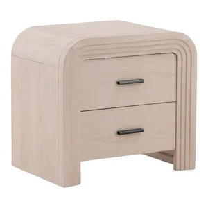 Portland Nightstand Bleach Natural