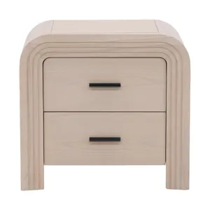 Portland Nightstand Bleach Natural
