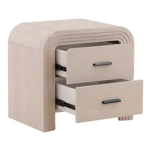 Portland Nightstand Bleach Natural
