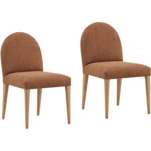 Memphis Dining Chair Set Of 2 Brown