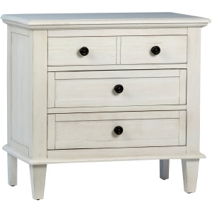 Lugano Nightstand With 3 Drawers