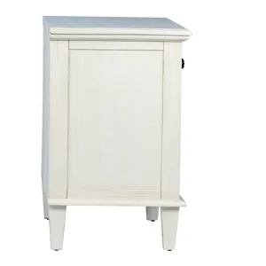Lugano Nightstand With 3 Drawers