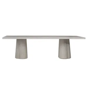 Arya Dining Table Whitewash 88\"