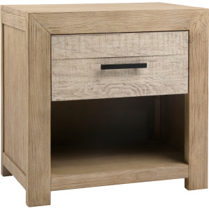 Roux Single Drawer Nightstand Light Warm Wash