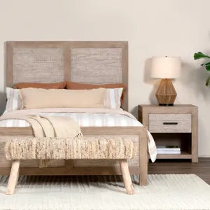 Roux Single Drawer Nightstand Light Warm Wash