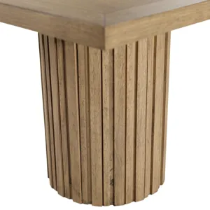Valery Dining Table Natural 109\"