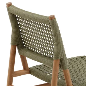Francisca Outdoor Dining Chair Set Of 2 Green