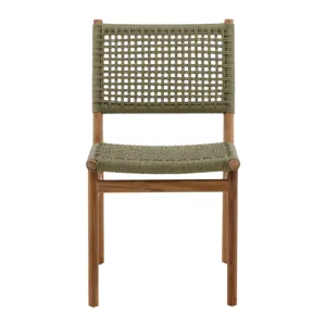 Francisca Outdoor Dining Chair Set Of 2 Green