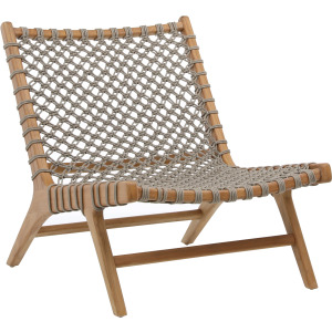Mario Outdoor Occasional Chair Taupe
