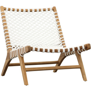 Mario Outdoor Occasional Chair White