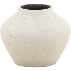 Jocasta Vase Antique White Medium