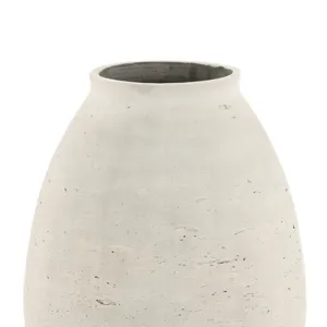 Charon Vase Antique White Large