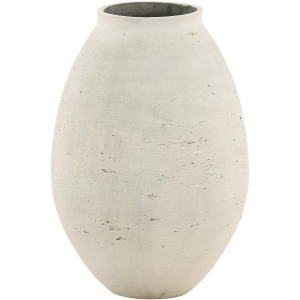 Charon Vase Antique White Large