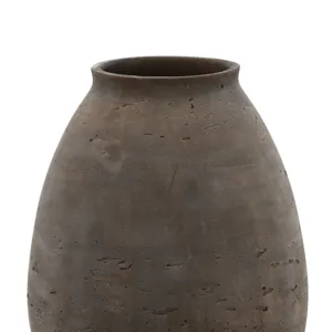 Charon Vase Brown Large