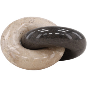 Yaelle Chain Link Cream Black