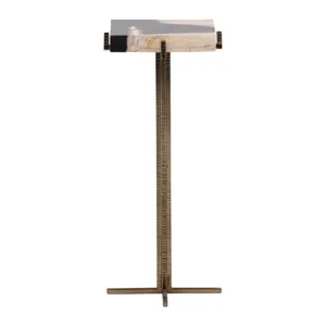 Nyssa End Table Natural Black