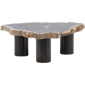 Darnell Coffee Table Natural Black Small