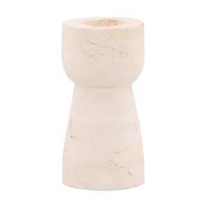 Yann Candle Holder Brown