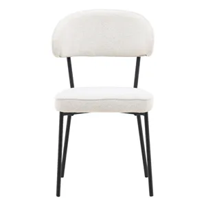 Mira Dining Chair Set Of 2 Cream