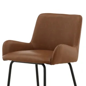 Zamar Counter Stool Set Of 2 Saddle