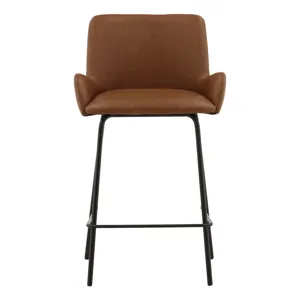 Zamar Counter Stool Set Of 2 Saddle