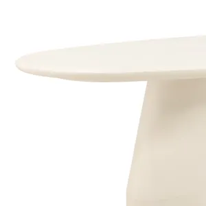 Turell Outdoor Dining Table Ivory