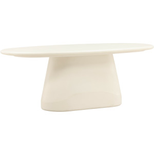 Turell Outdoor Dining Table Ivory
