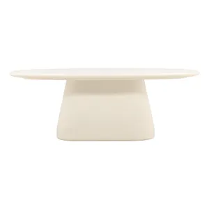 Turell Outdoor Dining Table Ivory