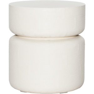 Ysabel Side Table White