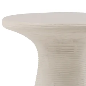 Fania Side Table White Sm