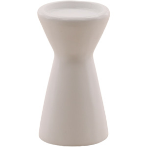 Ula Outdoor Candle Holder White Small