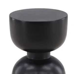 Rian Outdoor End Table Black