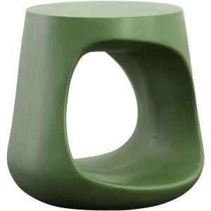 Owens Outdoor End Table Green
