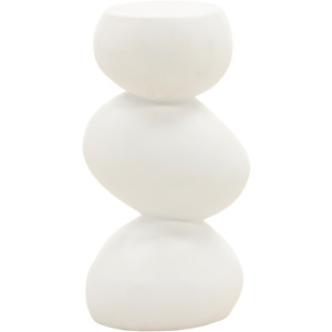 Serenade End Table White