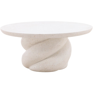 Nidia Outdoor Coffee Table Ivory